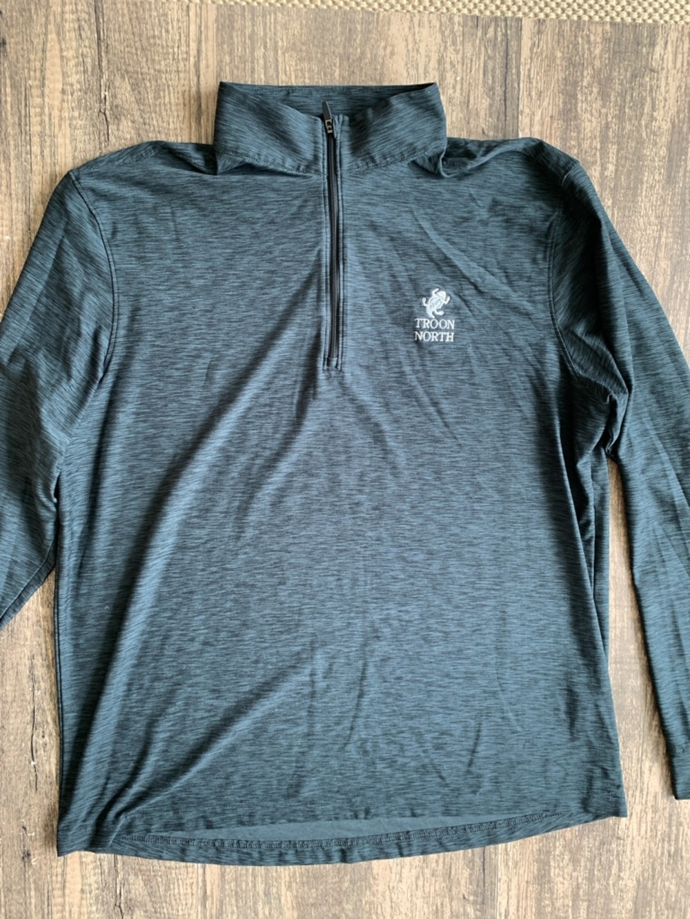 Troon North Men's Quarter-Zip Pullover - Heathered Dark Gray